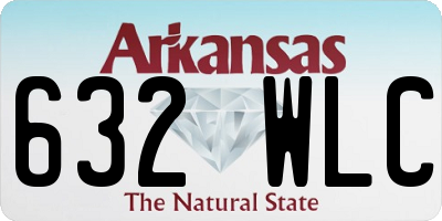 AR license plate 632WLC