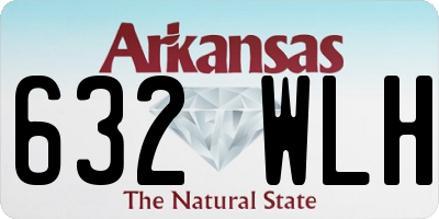 AR license plate 632WLH