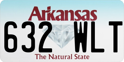 AR license plate 632WLT