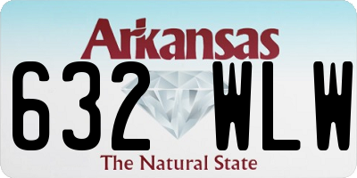 AR license plate 632WLW