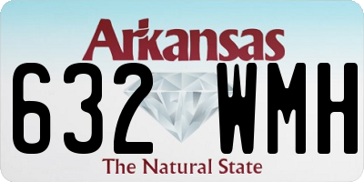 AR license plate 632WMH
