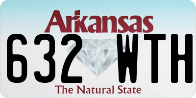 AR license plate 632WTH