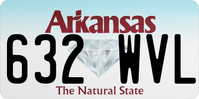 AR license plate 632WVL