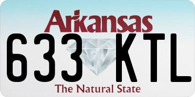 AR license plate 633KTL
