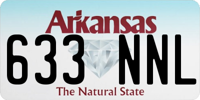 AR license plate 633NNL
