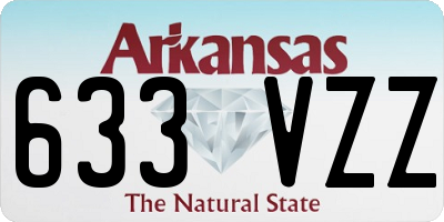 AR license plate 633VZZ