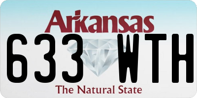 AR license plate 633WTH