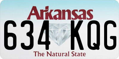 AR license plate 634KQG