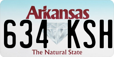 AR license plate 634KSH