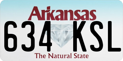 AR license plate 634KSL