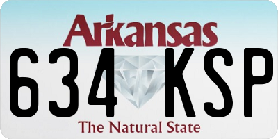 AR license plate 634KSP