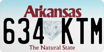 AR license plate 634KTM