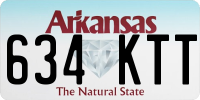 AR license plate 634KTT