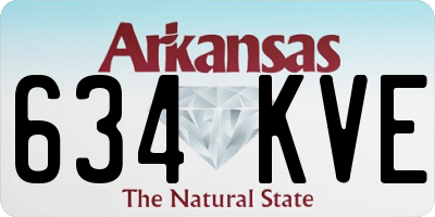 AR license plate 634KVE