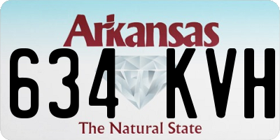 AR license plate 634KVH