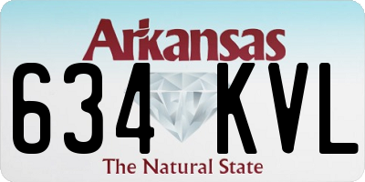 AR license plate 634KVL