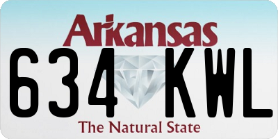 AR license plate 634KWL