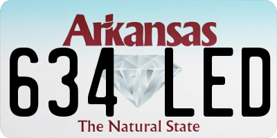 AR license plate 634LED