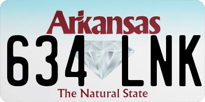 AR license plate 634LNK