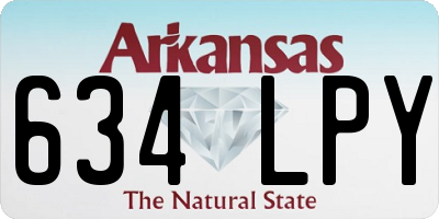 AR license plate 634LPY