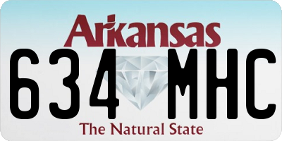 AR license plate 634MHC
