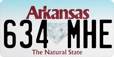 AR license plate 634MHE