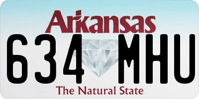 AR license plate 634MHU