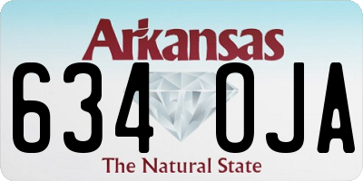 AR license plate 634OJA