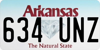 AR license plate 634UNZ