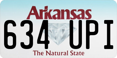 AR license plate 634UPI