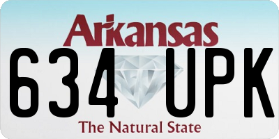 AR license plate 634UPK