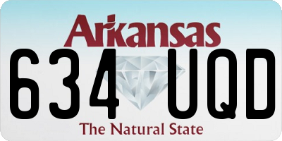 AR license plate 634UQD
