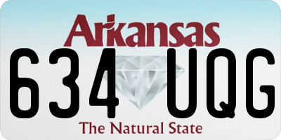 AR license plate 634UQG
