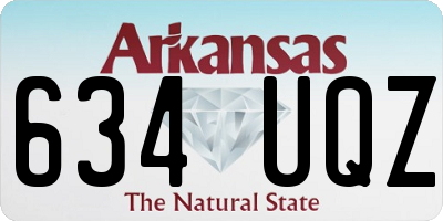 AR license plate 634UQZ