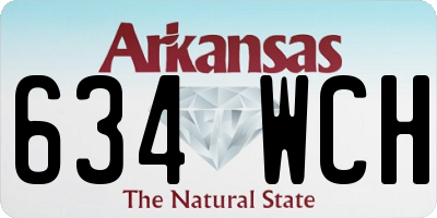 AR license plate 634WCH