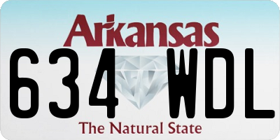 AR license plate 634WDL