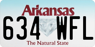 AR license plate 634WFL