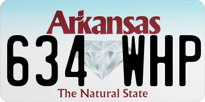 AR license plate 634WHP