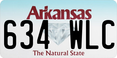 AR license plate 634WLC