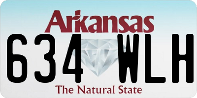 AR license plate 634WLH