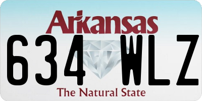 AR license plate 634WLZ