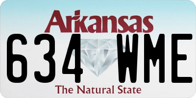 AR license plate 634WME