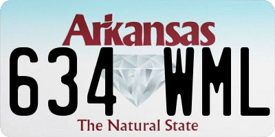 AR license plate 634WML