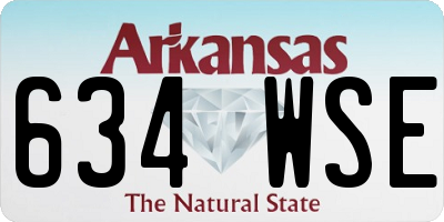 AR license plate 634WSE