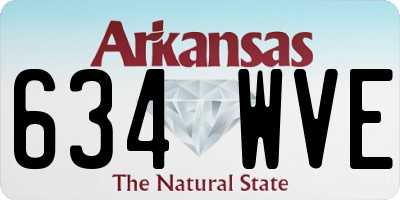 AR license plate 634WVE