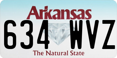 AR license plate 634WVZ