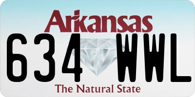 AR license plate 634WWL