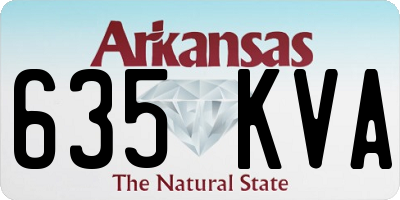 AR license plate 635KVA