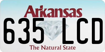 AR license plate 635LCD