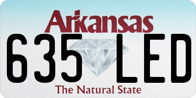 AR license plate 635LED